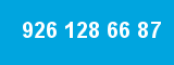 926 128 66 87